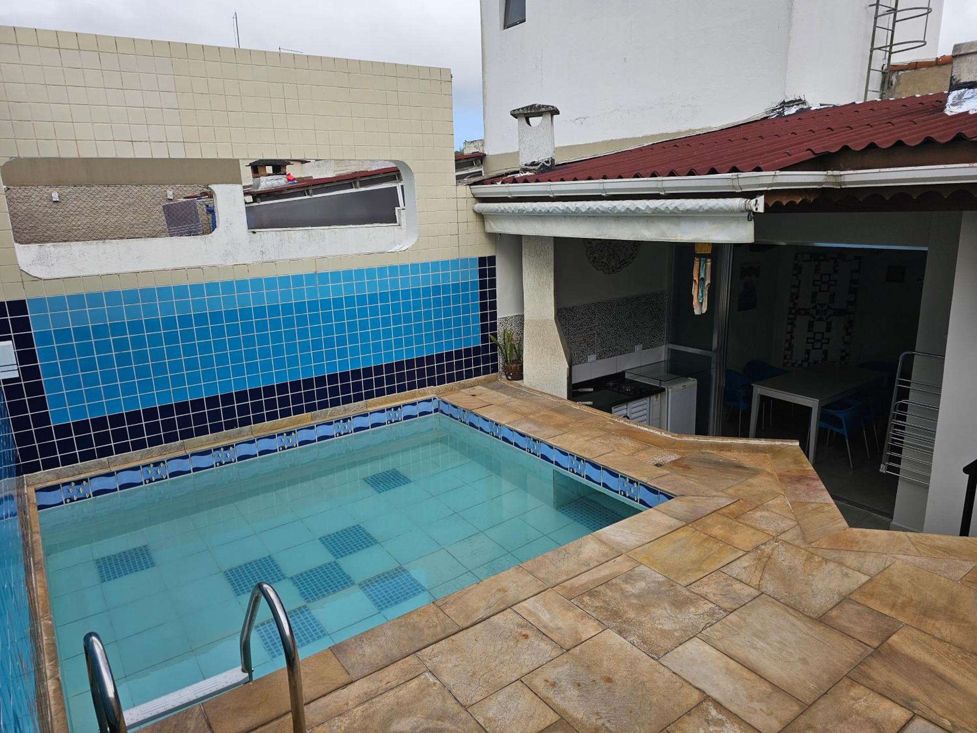 Cobertura 51 De 3 Quartos Com Piscina E Churrasqueira Privativa Guaruja Luaran gambar