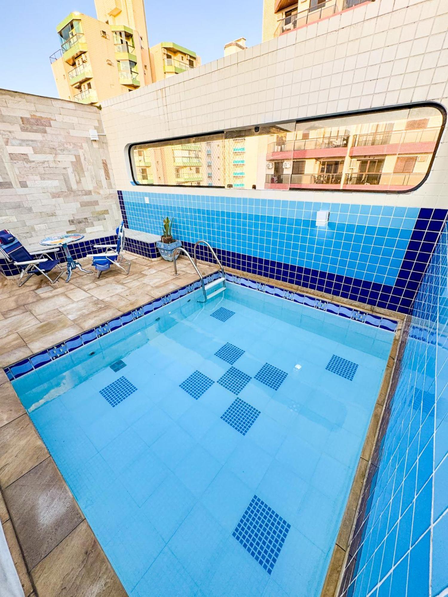 Cobertura 51 De 3 Quartos Com Piscina E Churrasqueira Privativa Guaruja Luaran gambar