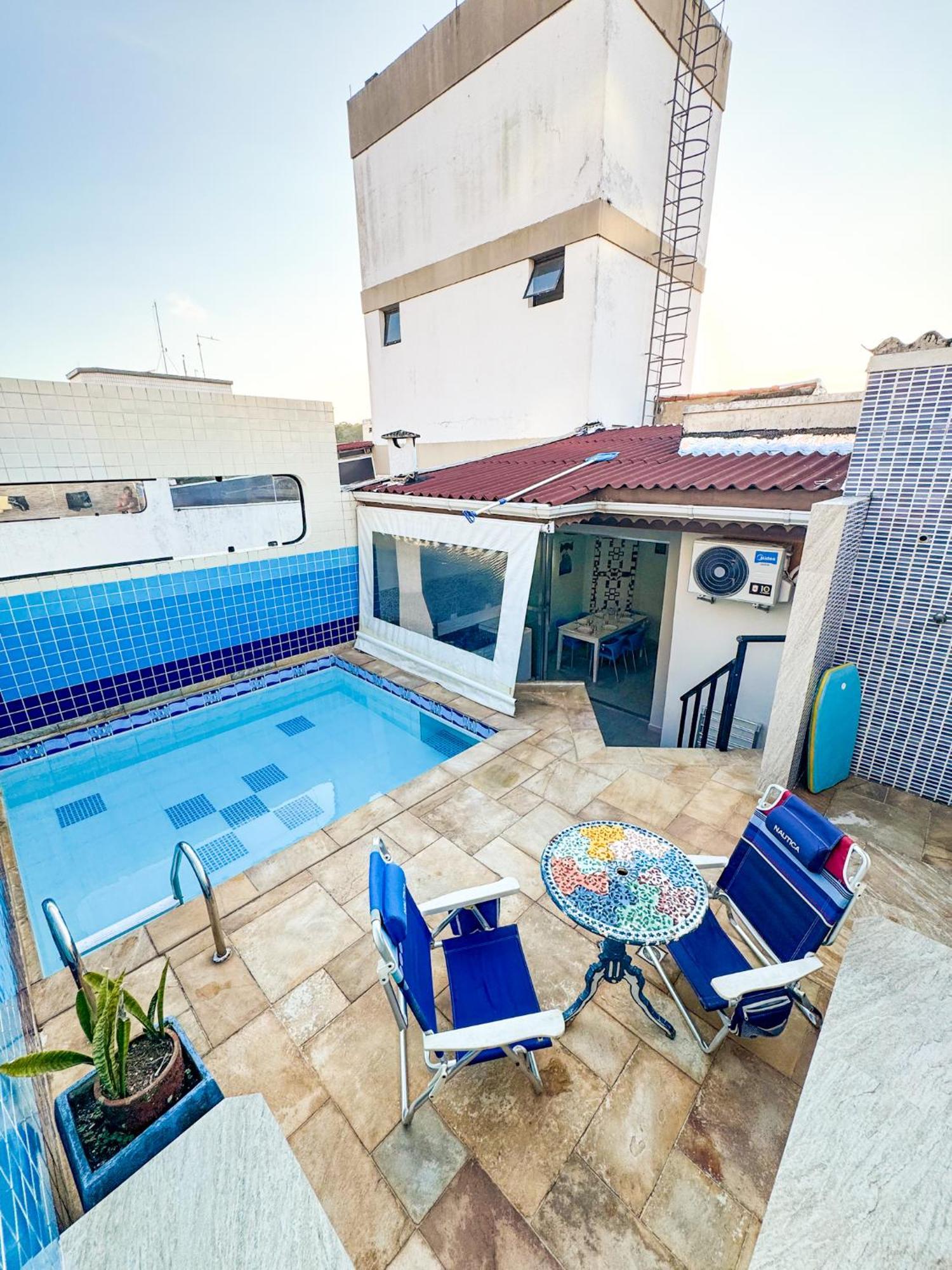 Cobertura 51 De 3 Quartos Com Piscina E Churrasqueira Privativa Guaruja Luaran gambar
